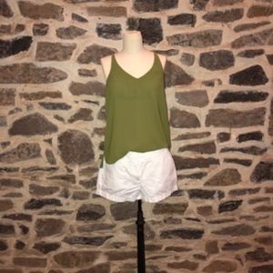 Army Green Tank Top